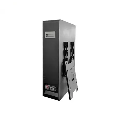 Solar energy construction for solar telecom integrated cabinets