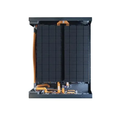 Does the Santo Domingo communication base station energy management system have batteries 
