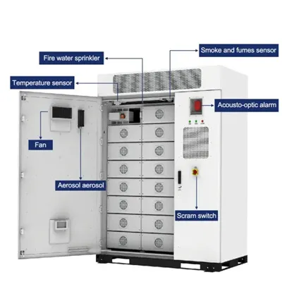 Low-voltage type energy storage battery cabinet for railway stations