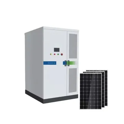 Auxiliary power supply loss of solar energy storage cabinet system