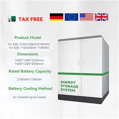 Paraguay solar energy storage cabinet 100kWh